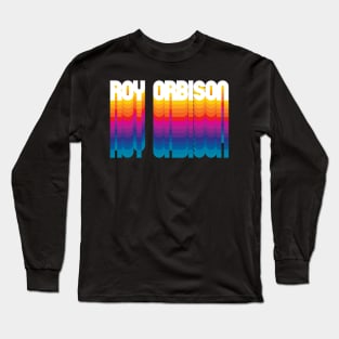 Retro Roy Proud Name Personalized Gift Rainbow Style Long Sleeve T-Shirt